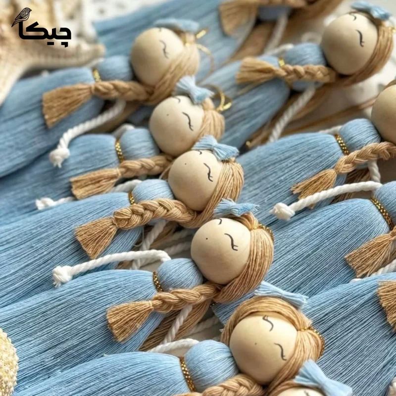 وسایل عروسک مکرومه و ابزارهای مورد نیاز برای ساخت- https://chicastore.ir/